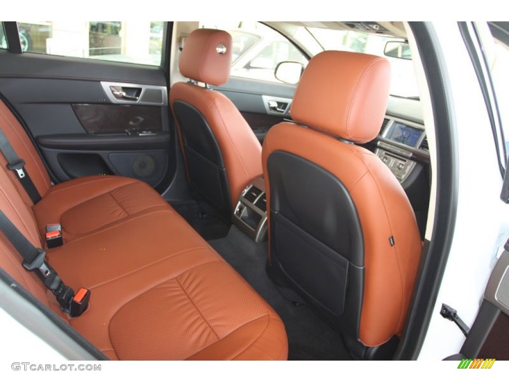 Spice Red/Warm Charcoal Interior 2011 Jaguar XF XF Supercharged Sedan Photo #56065730