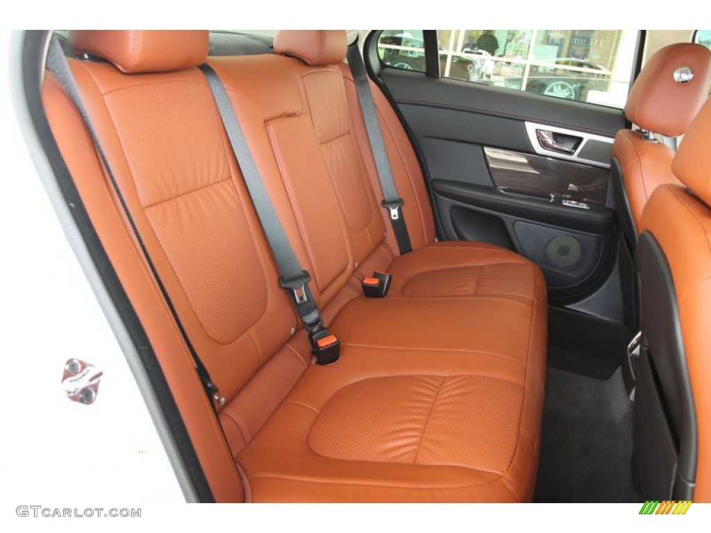 Spice Red/Warm Charcoal Interior 2011 Jaguar XF XF Supercharged Sedan Photo #56065736