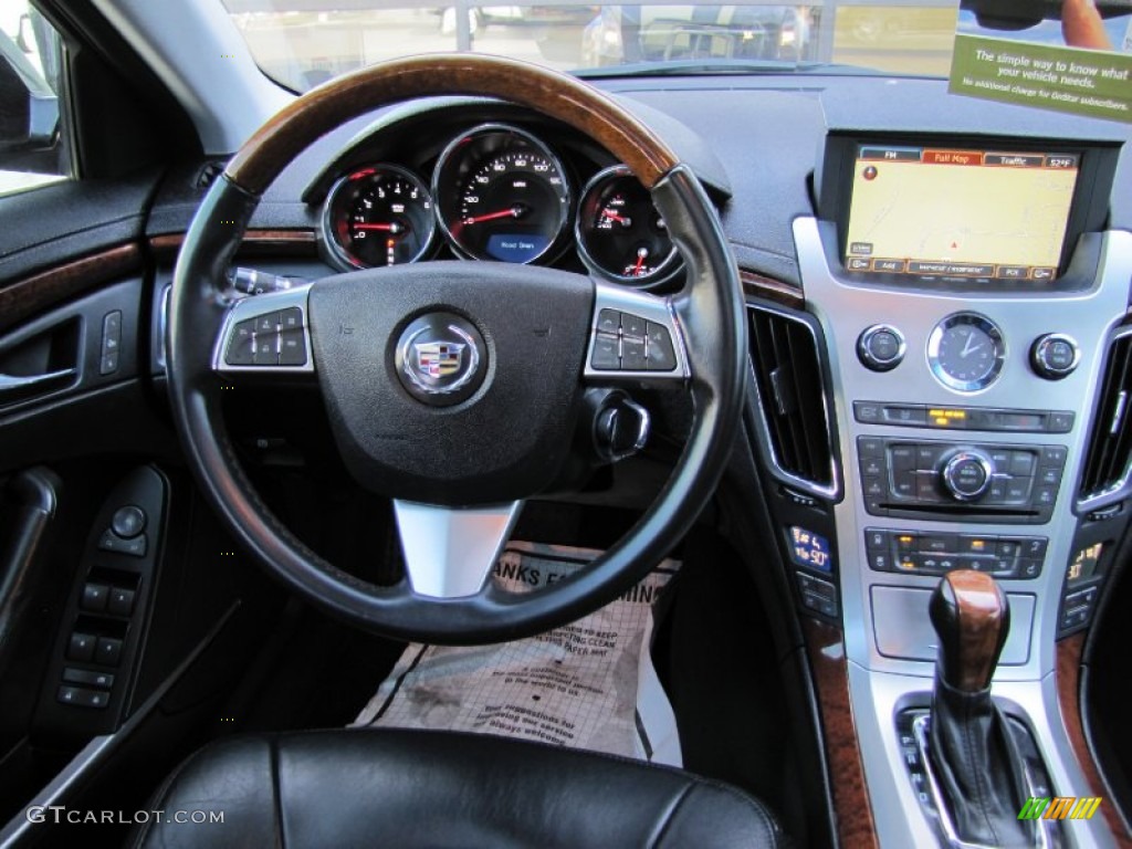 2008 Cadillac CTS 4 AWD Sedan Ebony Dashboard Photo #56065986
