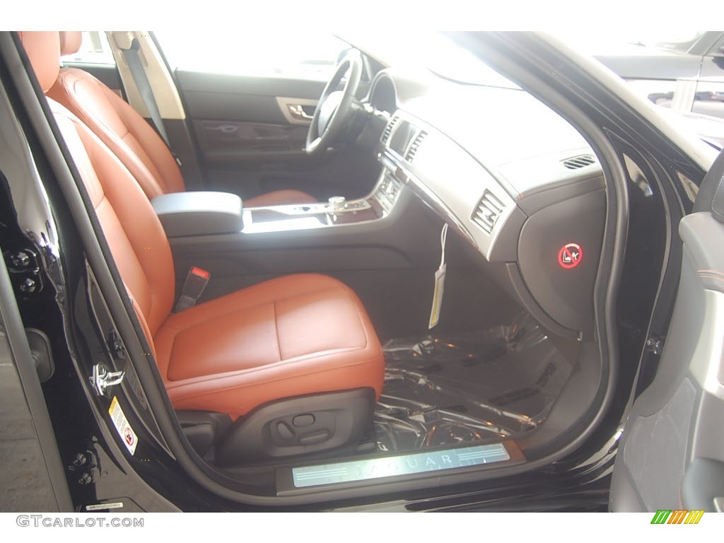 Spice Red/Warm Charcoal Interior 2011 Jaguar XF XF Supercharged Sedan Photo #56066342