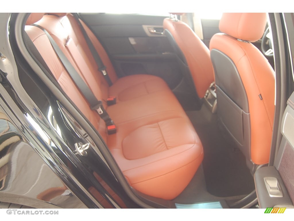 Spice Red/Warm Charcoal Interior 2011 Jaguar XF XF Supercharged Sedan Photo #56066356