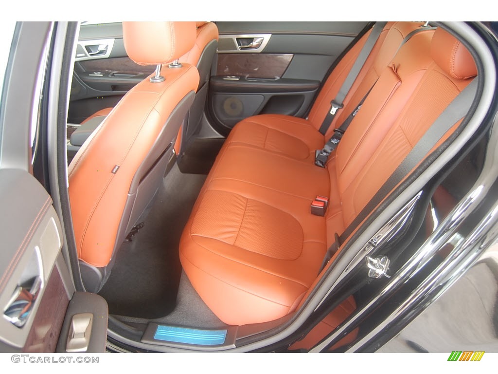 Spice Red/Warm Charcoal Interior 2011 Jaguar XF XF Supercharged Sedan Photo #56066369