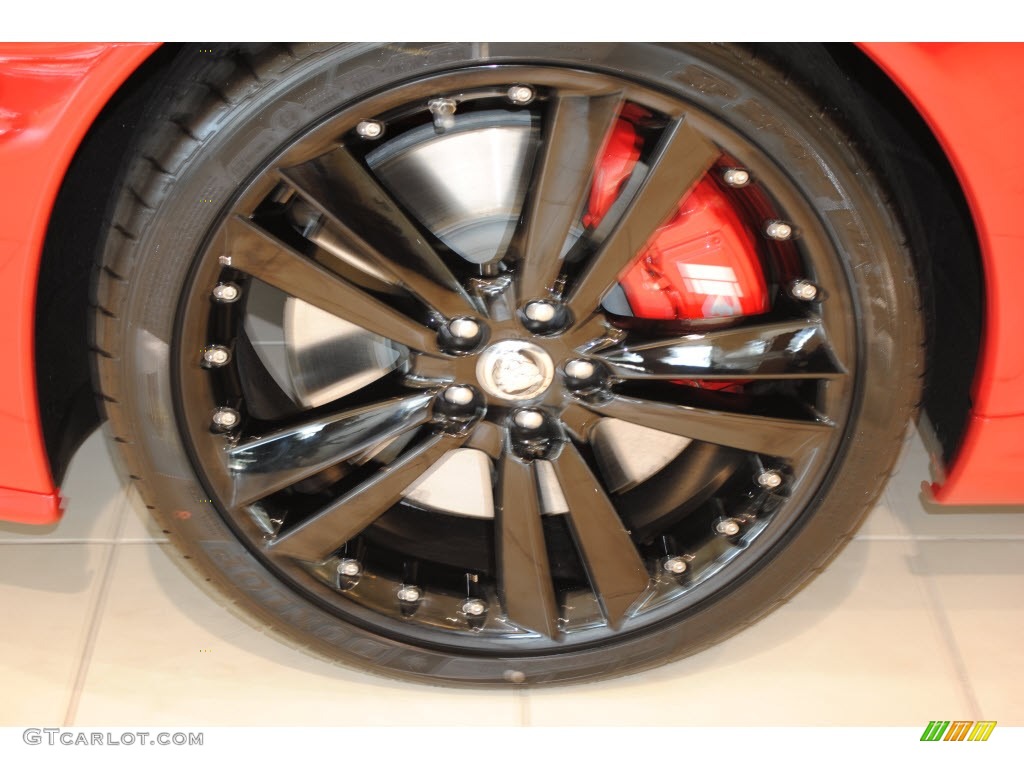 2011 XK XKR Poltrona Frau Limited Edition Coupe - Salsa Red / Warm Charcoal/Warm Charcoal/Cranberry photo #4