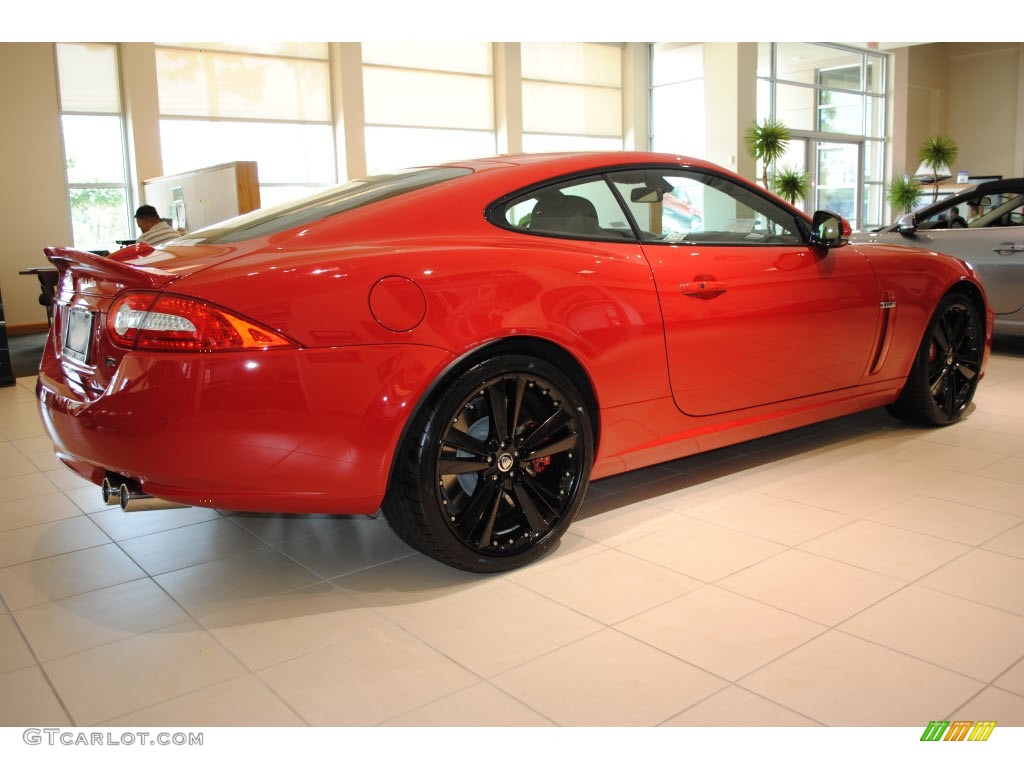 Salsa Red 2011 Jaguar XK XKR Poltrona Frau Limited Edition Coupe Exterior Photo #56066474