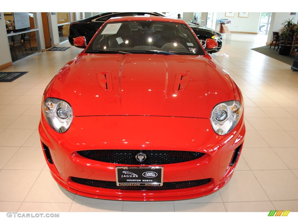 2011 XK XKR Poltrona Frau Limited Edition Coupe - Salsa Red / Warm Charcoal/Warm Charcoal/Cranberry photo #6