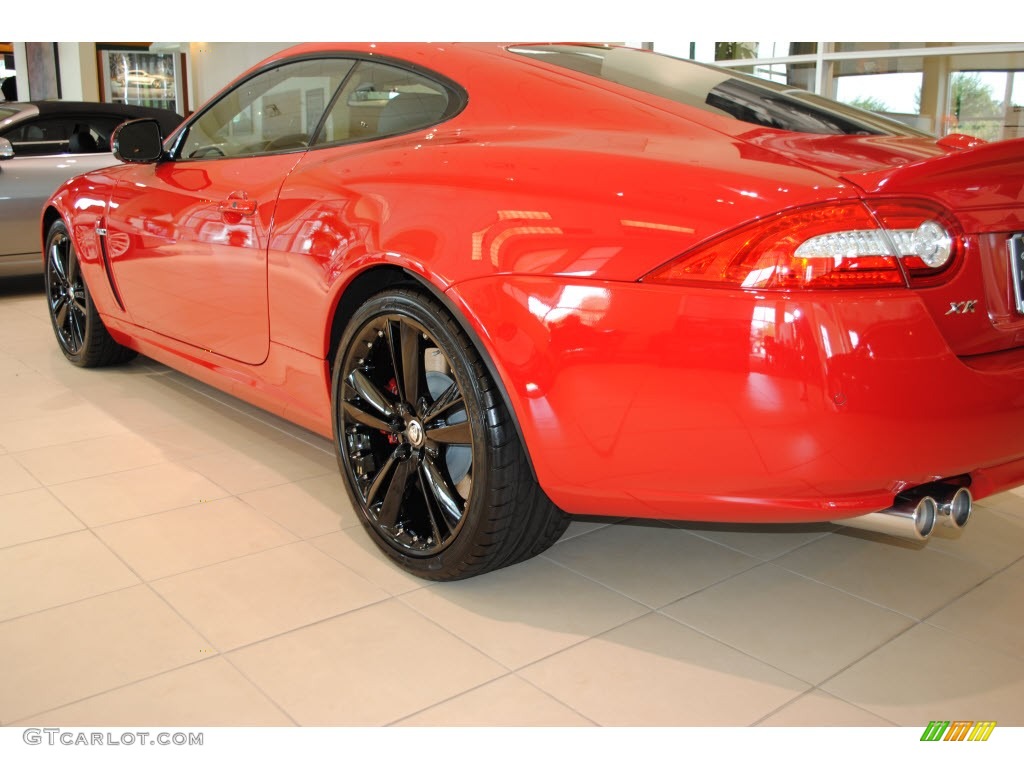 2011 XK XKR Poltrona Frau Limited Edition Coupe - Salsa Red / Warm Charcoal/Warm Charcoal/Cranberry photo #7