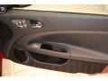 2011 Jaguar XK Warm Charcoal/Warm Charcoal/Cranberry Interior Door Panel Photo