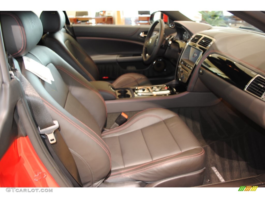 2011 Jaguar XK XKR Poltrona Frau Limited Edition Coupe Interior Color Photos