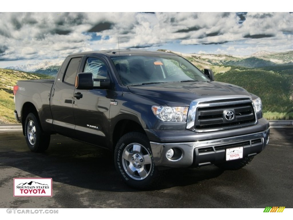 2012 Tundra TRD Double Cab 4x4 - Magnetic Gray Metallic / Black photo #1