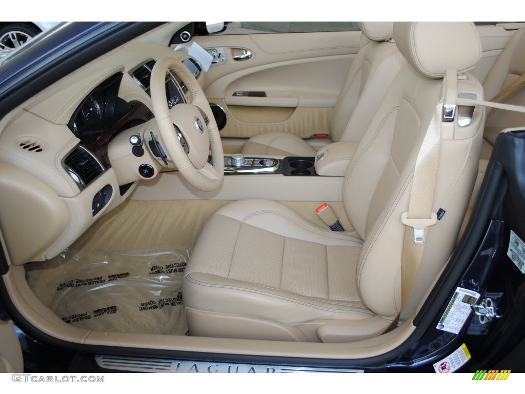 Caramel/Caramel Interior 2011 Jaguar XK XK Convertible Photo #56068444