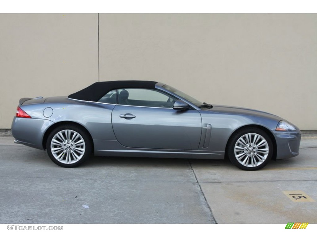 Lunar Grey Metallic 2011 Jaguar XK XK Convertible Exterior Photo #56068607