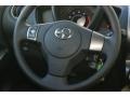 2012 Scion xD Dark Charcoal Interior Steering Wheel Photo