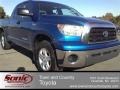 2007 Blue Streak Metallic Toyota Tundra SR5 Double Cab  photo #1