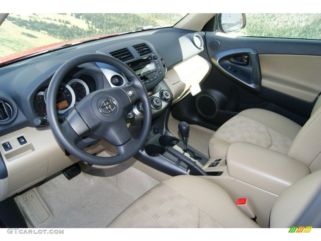 Sand Beige Interior 2011 Toyota RAV4 V6 4WD Photo #56069573