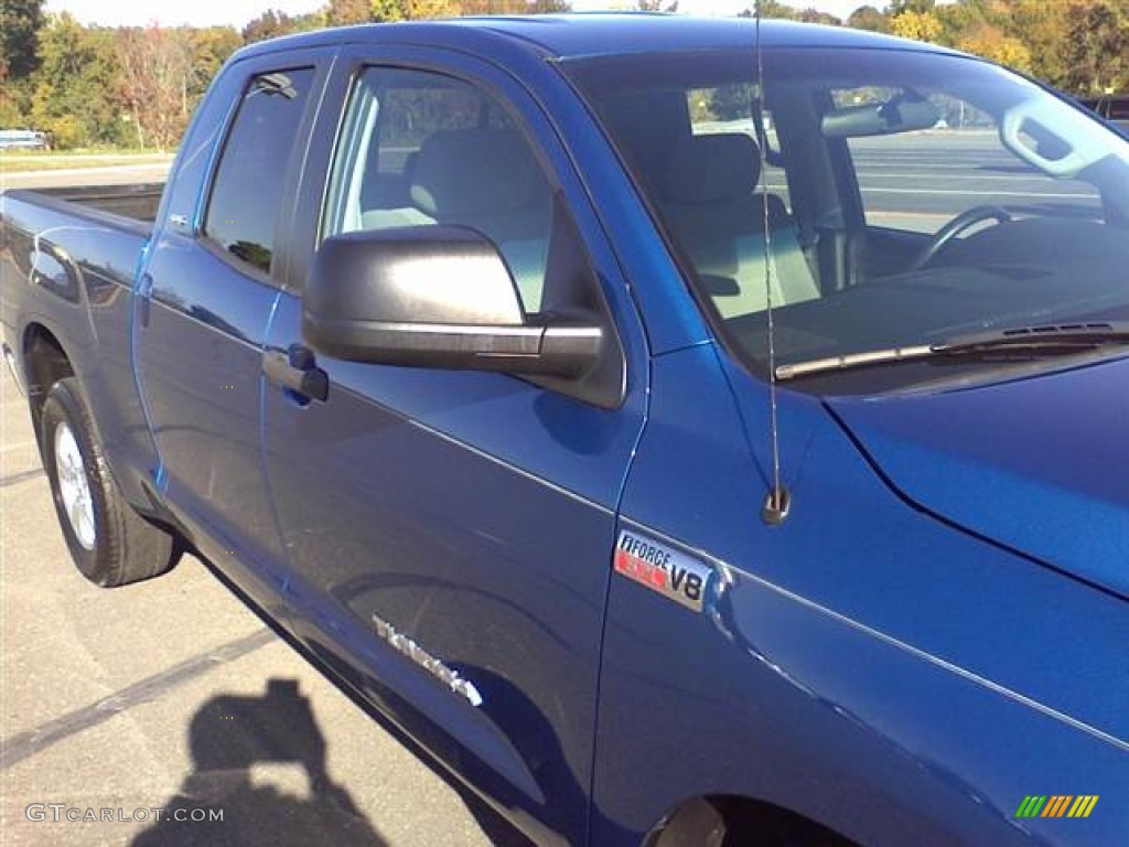 2007 Tundra SR5 Double Cab - Blue Streak Metallic / Graphite Gray photo #20