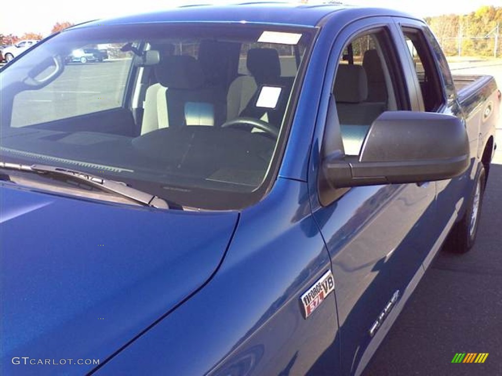 2007 Tundra SR5 Double Cab - Blue Streak Metallic / Graphite Gray photo #21