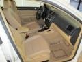 Pure Beige Interior Photo for 2008 Volkswagen Jetta #56071589