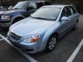 2008 Ice Blue Kia Spectra EX Sedan  photo #2