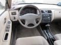 Ivory 2000 Honda Accord LX Sedan Dashboard