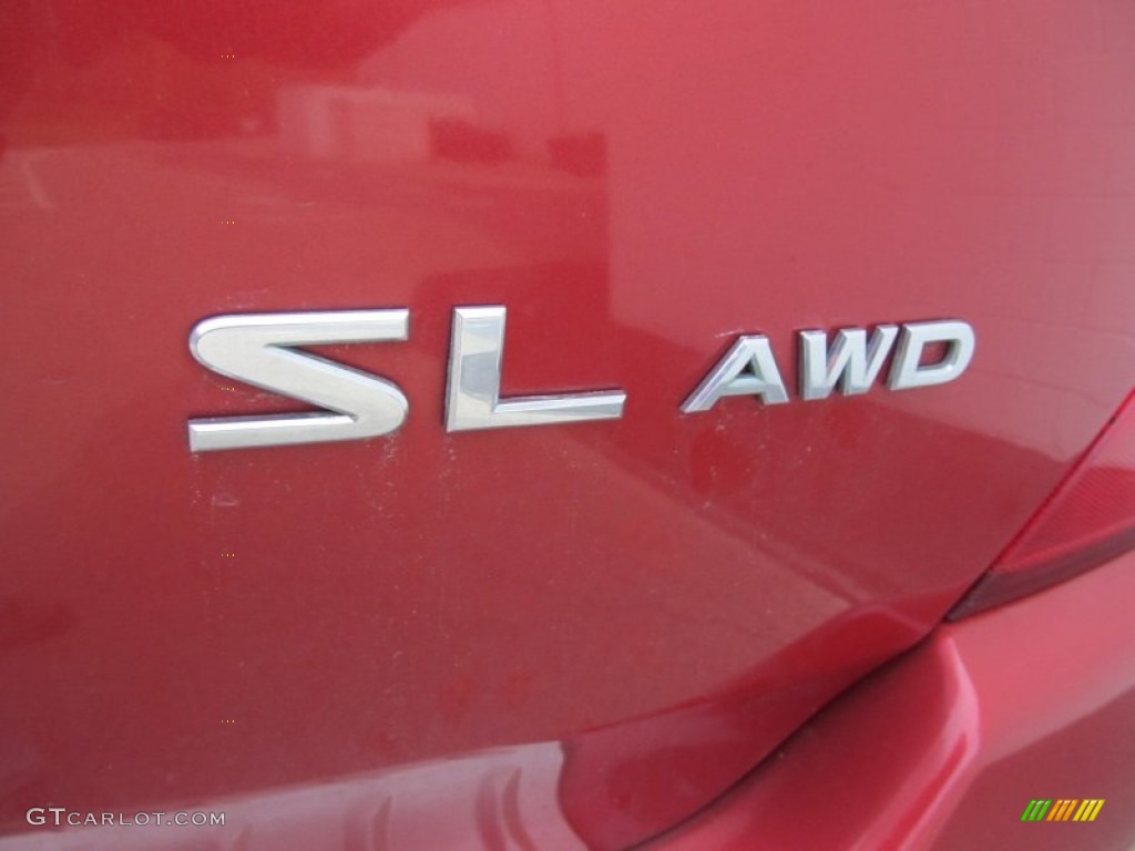 2006 Murano SL AWD - Sunset Red Pearl Metallic / Charcoal photo #4