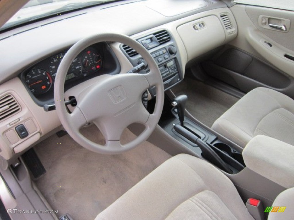 Ivory Interior 2000 Honda Accord LX Sedan Photo 56072462  GTCarLot 