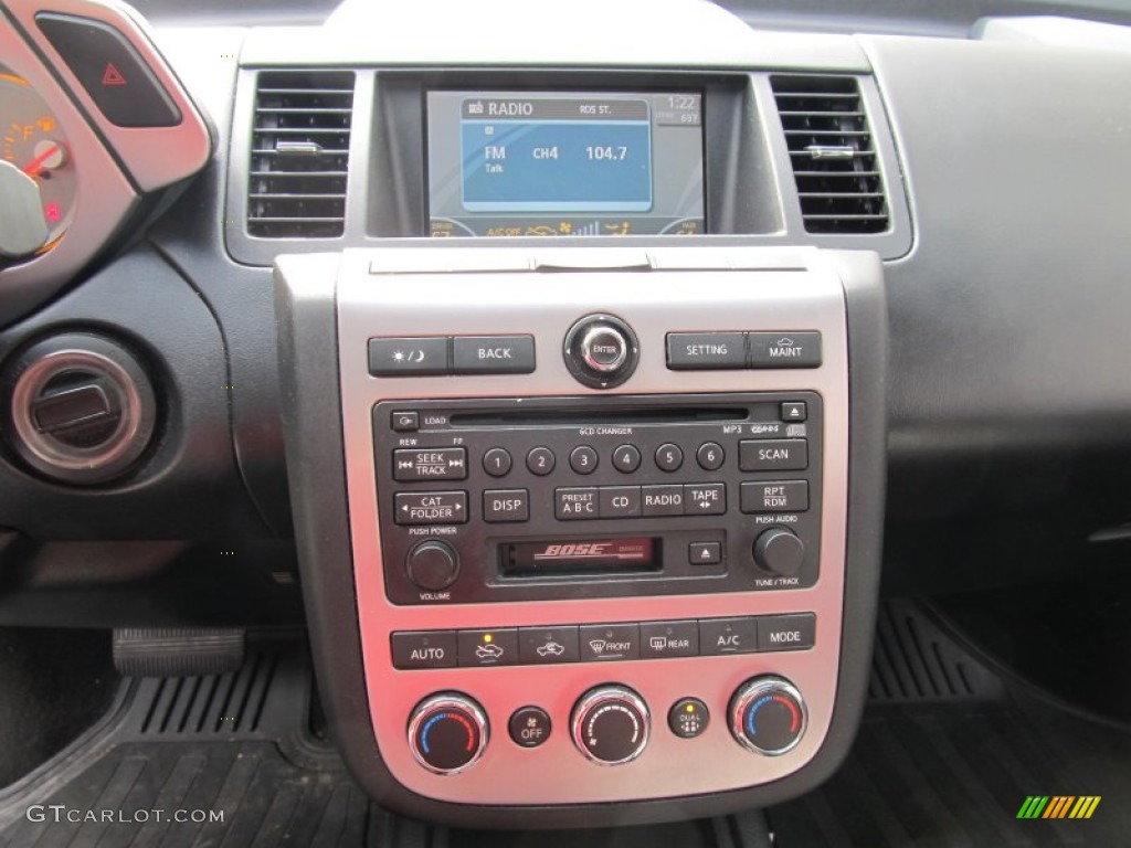 2006 Murano SL AWD - Sunset Red Pearl Metallic / Charcoal photo #12