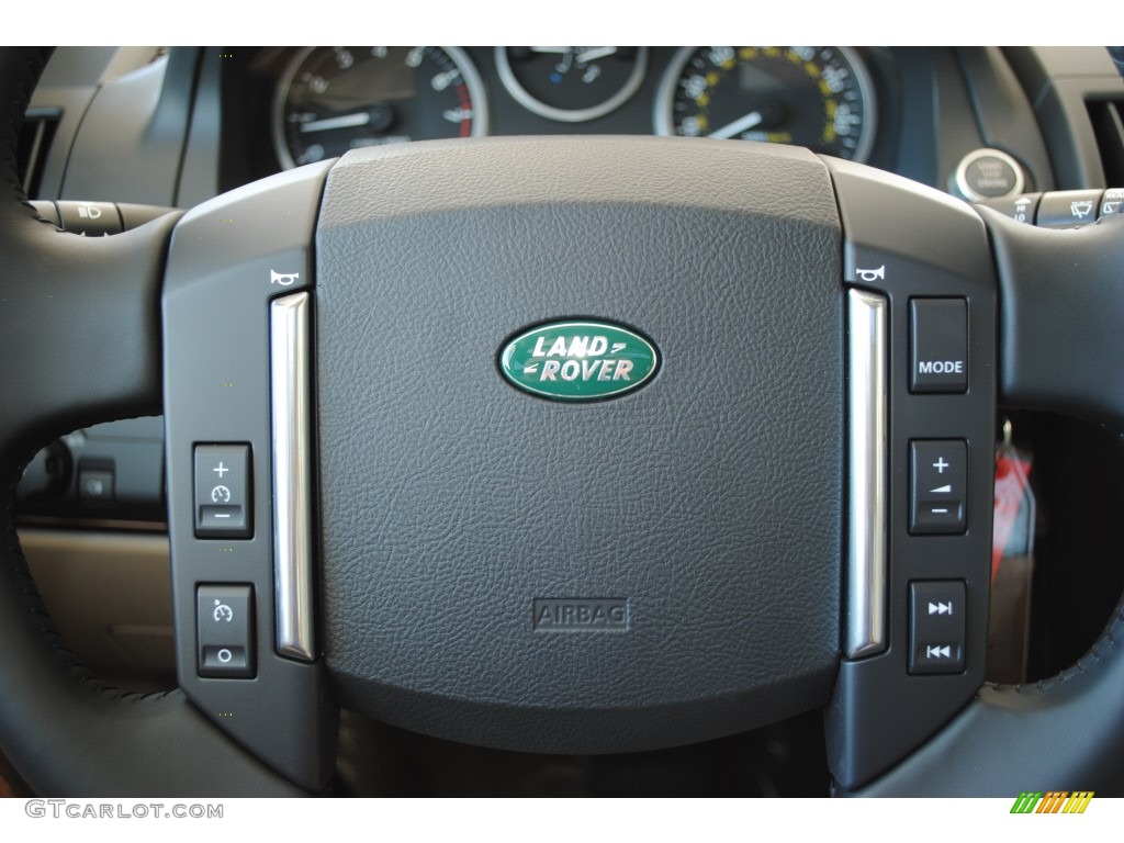 2011 Land Rover LR2 HSE Almond Steering Wheel Photo #56072540