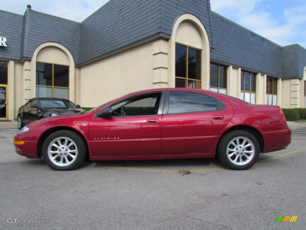 1999 300 M Sedan - Candy Apple Red Metallic / Agate photo #1