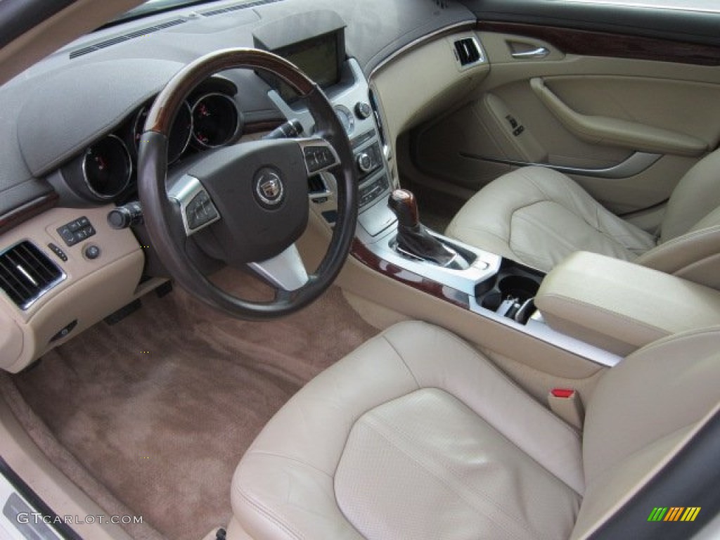 Cashmere/Cocoa Interior 2008 Cadillac CTS 4 AWD Sedan Photo #56072690