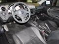 Ebony Black 2002 Acura RSX Sports Coupe Interior Color