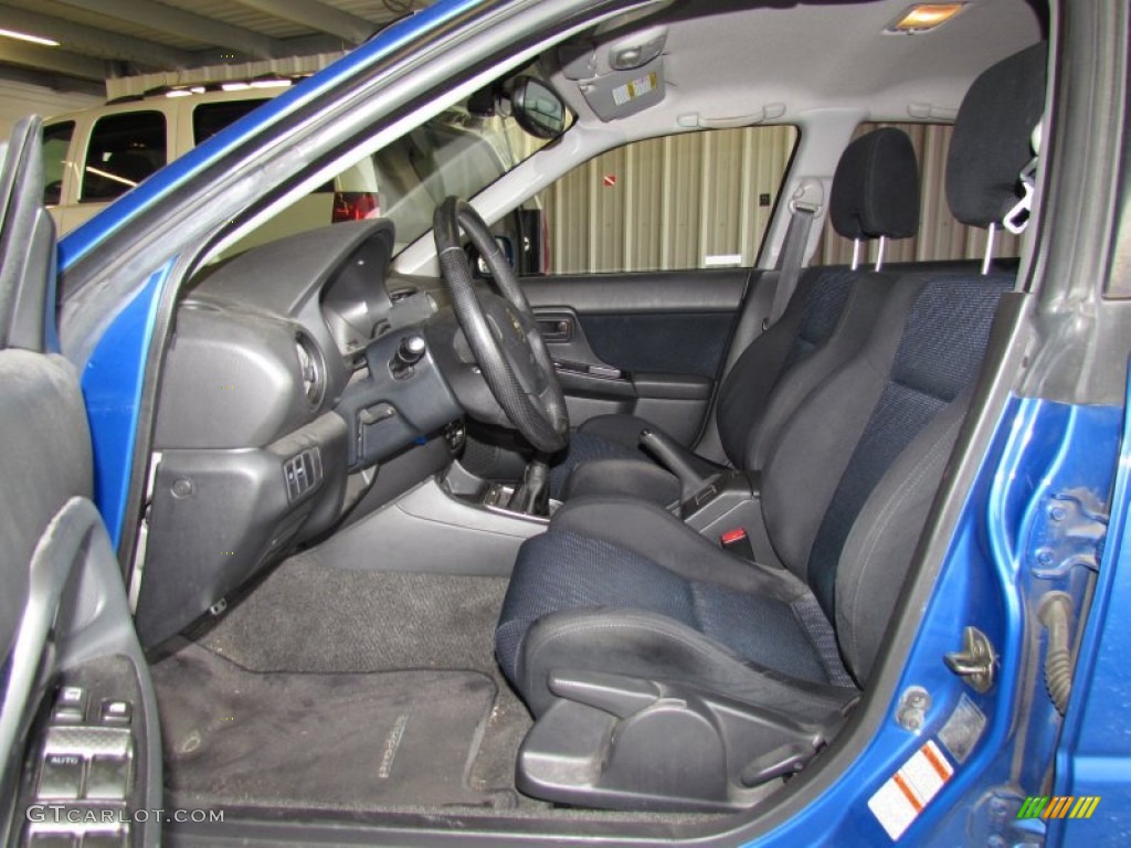 Black Interior 2003 Subaru Impreza WRX Sedan Photo #56073215