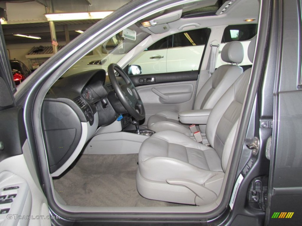 Grey Interior 2003 Volkswagen Jetta GLS TDI Sedan Photo #56073605