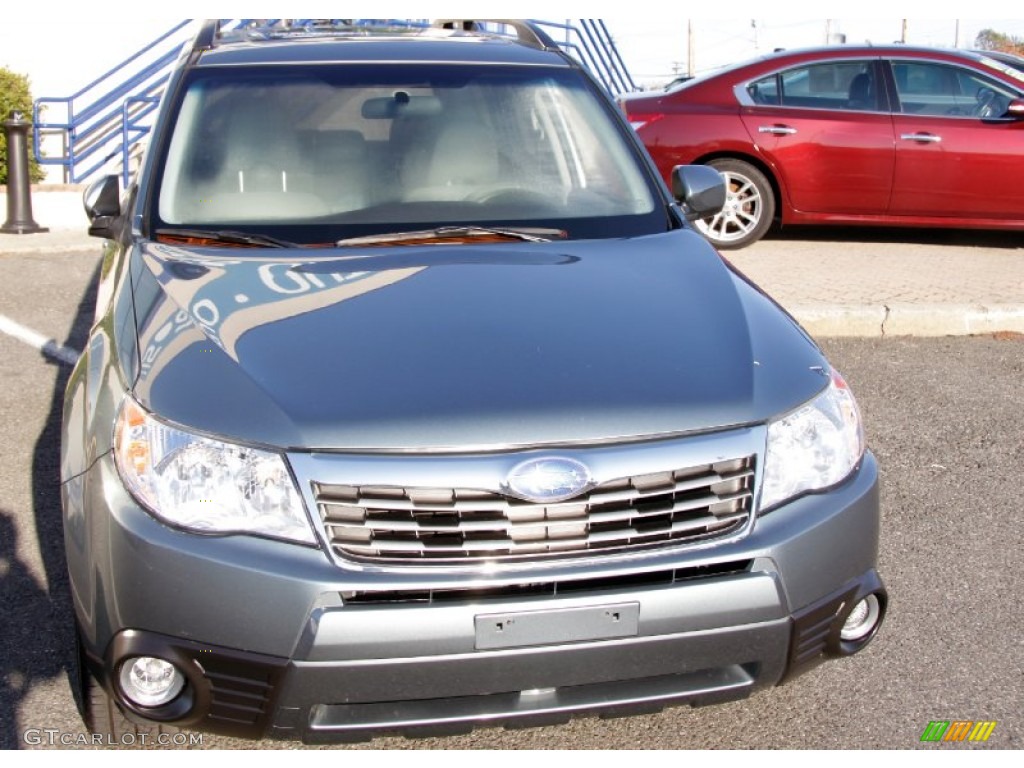 2009 Forester 2.5 X L.L.Bean Edition - Sage Green Metallic / Platinum photo #2