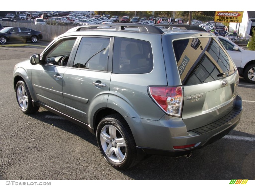 2009 Forester 2.5 X L.L.Bean Edition - Sage Green Metallic / Platinum photo #10