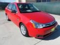 Vermillion Red - Focus SE Sedan Photo No. 1