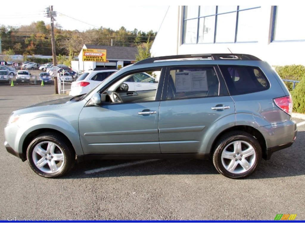 2009 Forester 2.5 X L.L.Bean Edition - Sage Green Metallic / Platinum photo #11