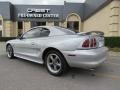 1998 Silver Metallic Ford Mustang GT Coupe  photo #2