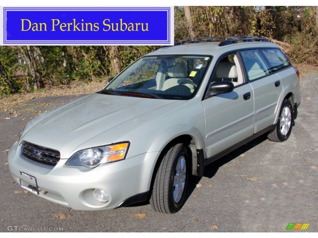 2005 Outback 2.5i Wagon - Willow Green Opal / Taupe photo #1