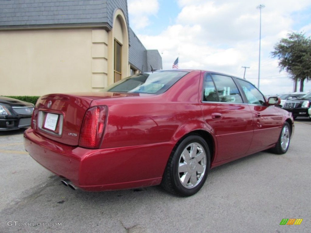 Crimson Pearl 2005 Cadillac DeVille DTS Exterior Photo #56074712