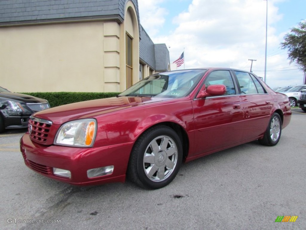 Crimson Pearl 2005 Cadillac DeVille DTS Exterior Photo #56074762