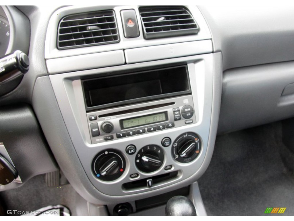 2004 Impreza Outback Sport Wagon - Woodland Green Pearl / Gray photo #22