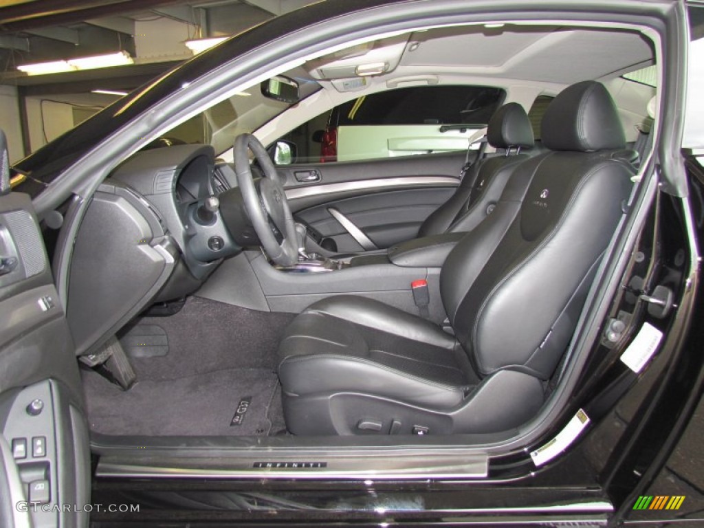 Graphite Interior 2011 Infiniti G 37 Journey Coupe Photo #56075399