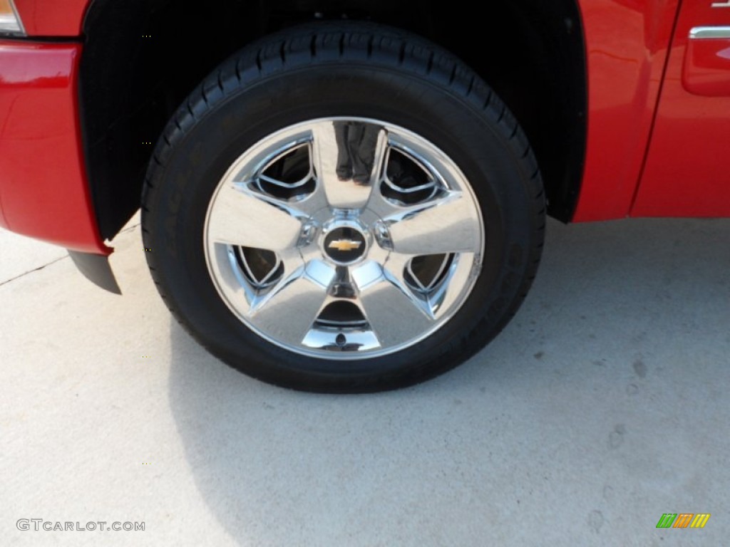 2011 Silverado 1500 LT Crew Cab - Victory Red / Ebony photo #12