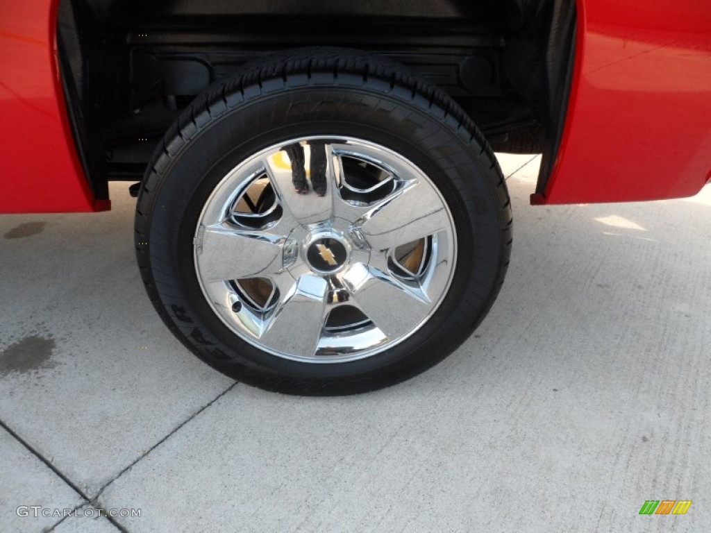 2011 Silverado 1500 LT Crew Cab - Victory Red / Ebony photo #13