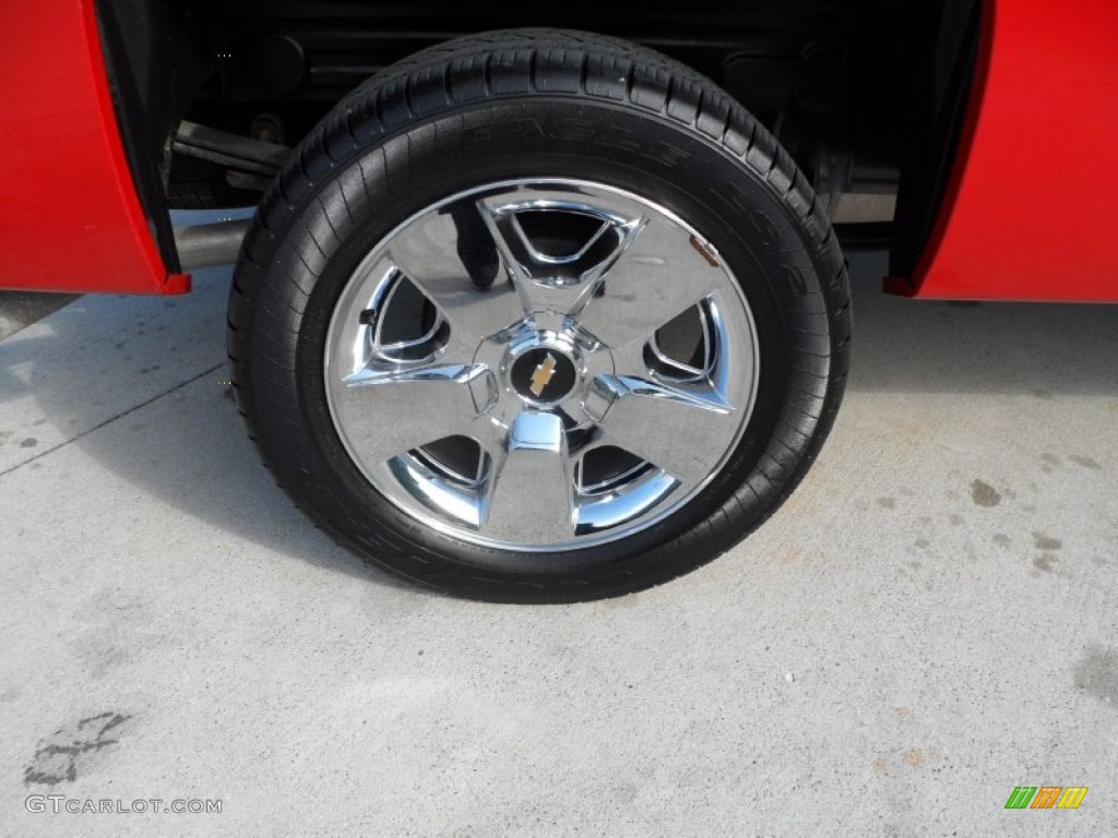 2011 Silverado 1500 LT Crew Cab - Victory Red / Ebony photo #14