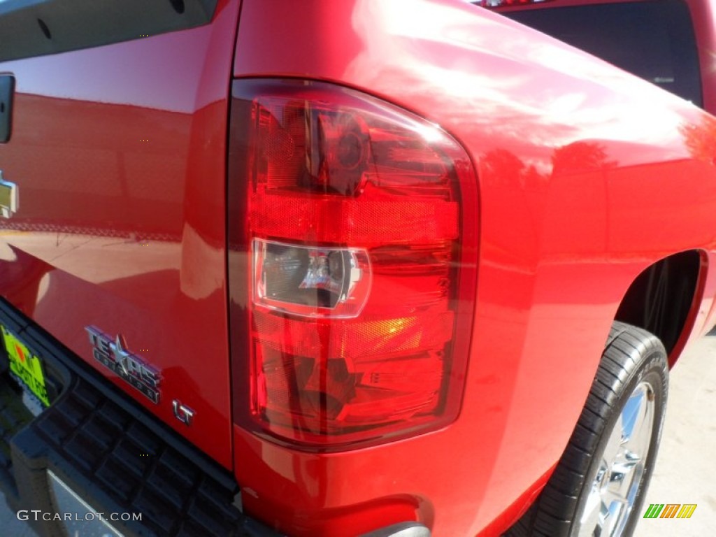 2011 Silverado 1500 LT Crew Cab - Victory Red / Ebony photo #19