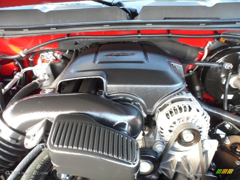 2011 Silverado 1500 LT Crew Cab - Victory Red / Ebony photo #25