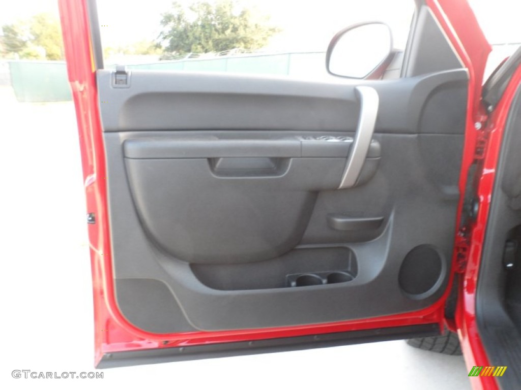 2011 Silverado 1500 LT Crew Cab - Victory Red / Ebony photo #34