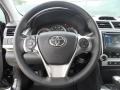 Black/Ash 2012 Toyota Camry SE V6 Steering Wheel