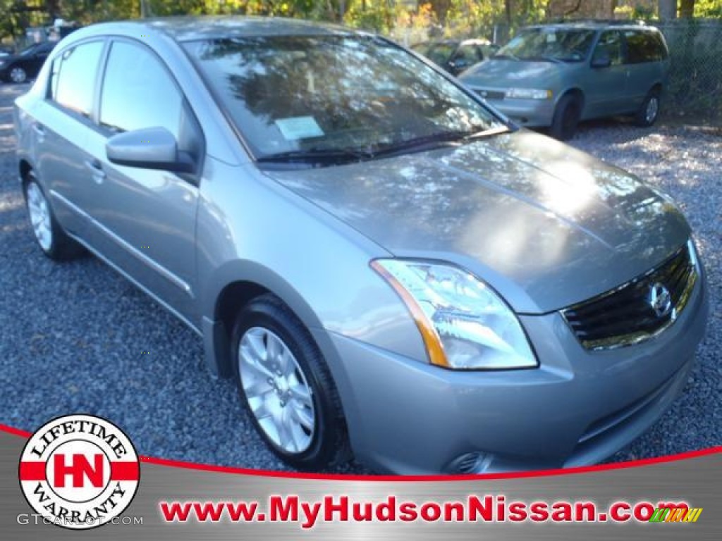 2012 Sentra 2.0 S - Magnetic Gray Metallic / Charcoal photo #1